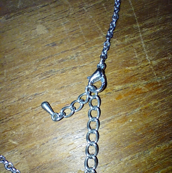 Silver Heart Necklace & Silver Love You Bracelet, Perfect for Valentine'… - Picture 5 of 11